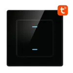 Interruptor Inteligente N - TS10 - B2 2 Canais WiFi Tuya (Preto) - AVATTO