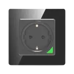 Tomada Inteligente N - WOT10 - EU - B WiFi Tuya (Preto) - AVATTO