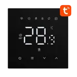 Termostato Aquecimento Elétrico Inteligente WT410 - BH - 3A - B 3A WiFi Caldeira a Gás (Preto) - AVATTO