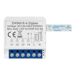 Módulo de Interruptor Inteligente ZWSM16 - W4 ZigBee Tuya (Branco) - AVATTO