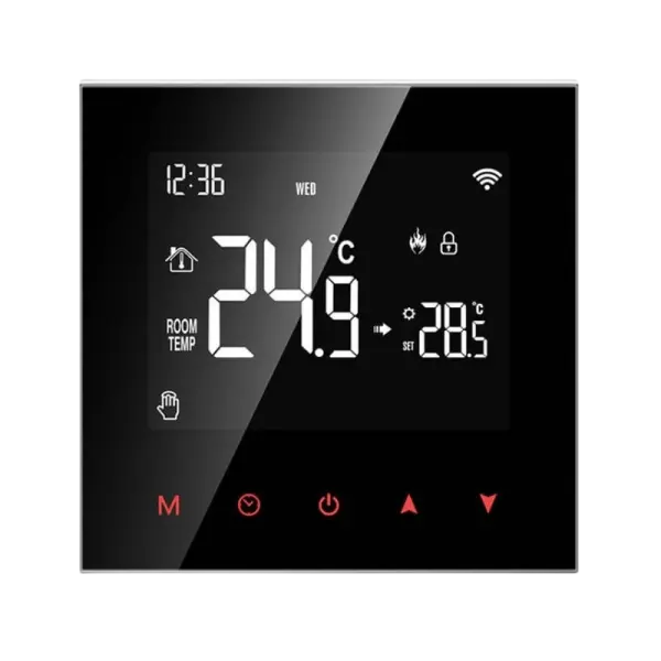 Termostato Aquecimento de Água Inteligente ZWT100 3A Zigbee - AVATTO