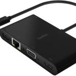Docking USB - C 5 - EM - 1 (USB / USB - C / HDMI / RJ45 / VGA) - BELKIN