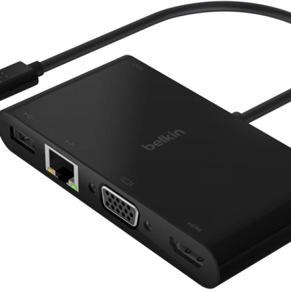 Docking USB - C 5 - EM - 1 (USB / USB - C / HDMI / RJ45 / VGA) - BELKIN