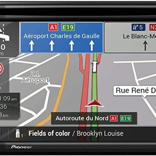 Auto Rádio Ecrã Tátil 6,2 (CD/DVD, GPS, Bluetooth, Apple CarPlay, WIFI, USB) - Pioneer