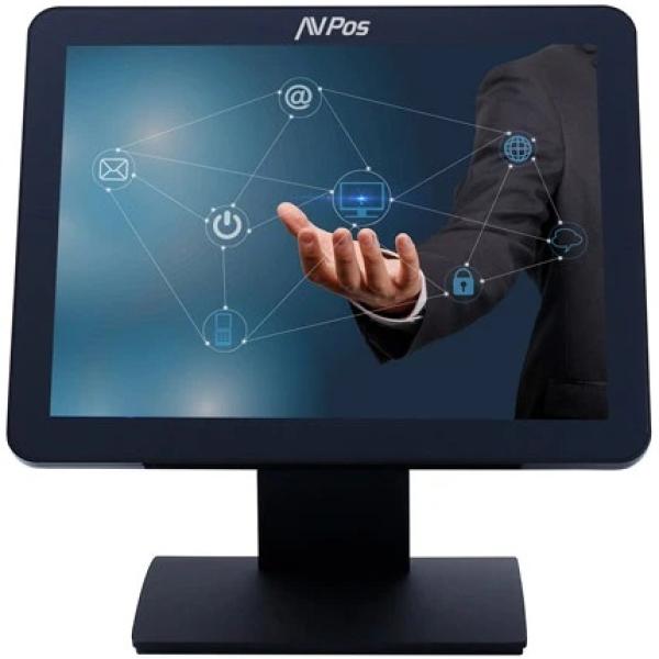 Monitor Tátil POS 15 T15 XGA (Preto) - AVPOS
