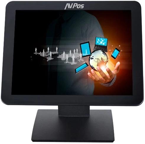 Monitor Tátil POS 17 T17 SXGA (Preto) - AVPOS