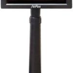 Visor de Cliente TPV VFD220 2 Linhas USB c/ Suporte Vertical (Preto) - AVPOS
