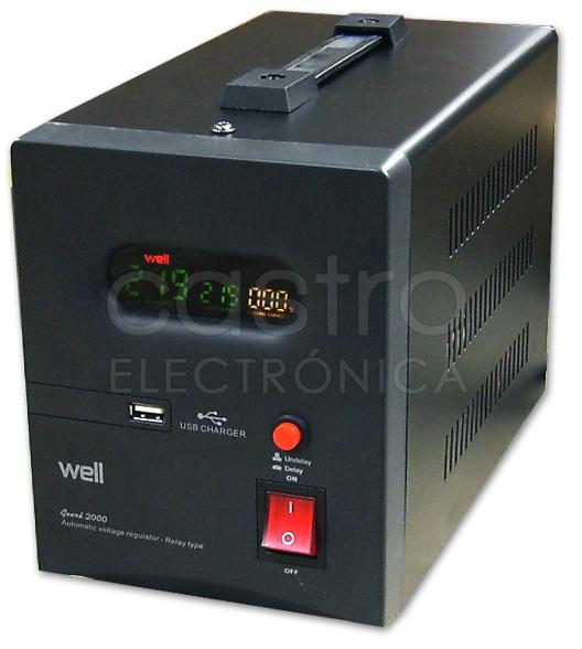 Estabilizador Automático de Tensão 2000VA/1200W
