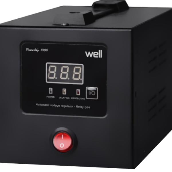 Estabilizador Automático de Tensão 1000VA/600W c/ Relé - WELL