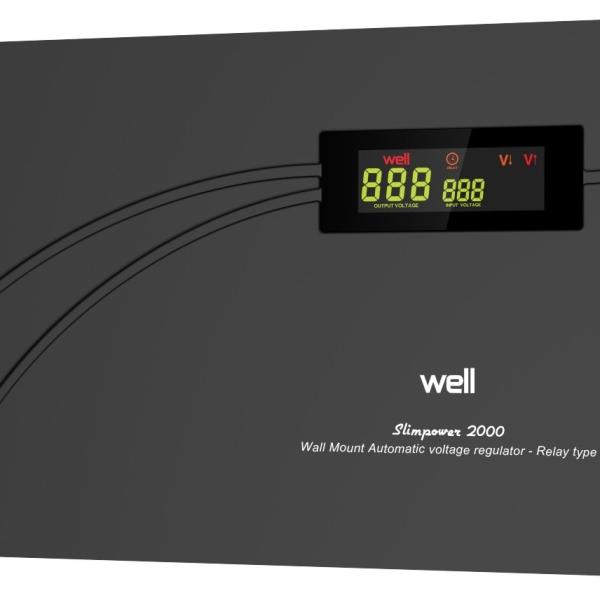 Estabilizador Automático de Tensão 2000VA/1200W - WELL