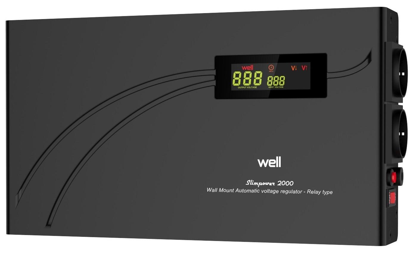 Estabilizador Automático de Tensão 2000VA/1200W - WELL