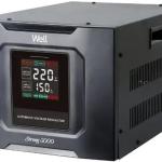 Estabilizador Automático de Tensão 5000VA/3000W c/ Servo Motor - WELL