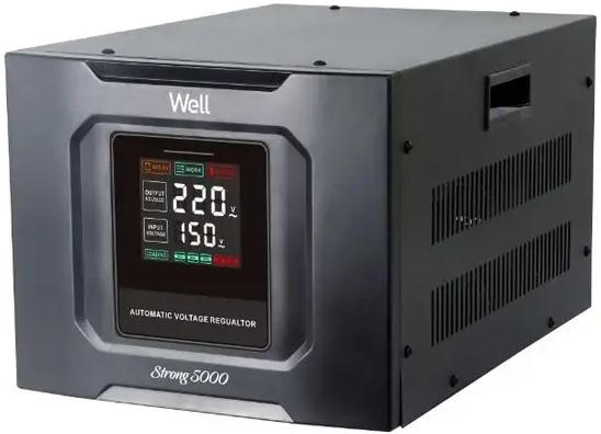 Estabilizador Automático de Tensão 5000VA/3000W c/ Servo Motor - WELL