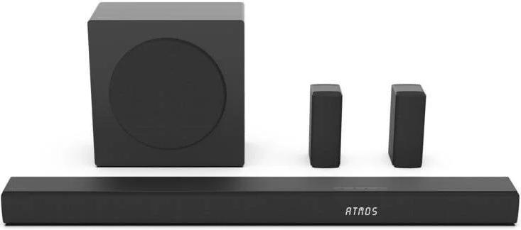 SoundBar + Subwoofer Série AX AX5100Q 5.1 Canais 580W (Preto) - HISENSE