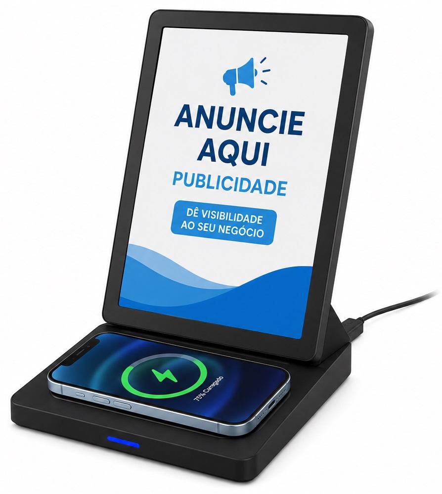 Tablet AYS907 9,7 IPS 2/32GB c/ Base Carregamento Indução s/ Fios - AIYOS