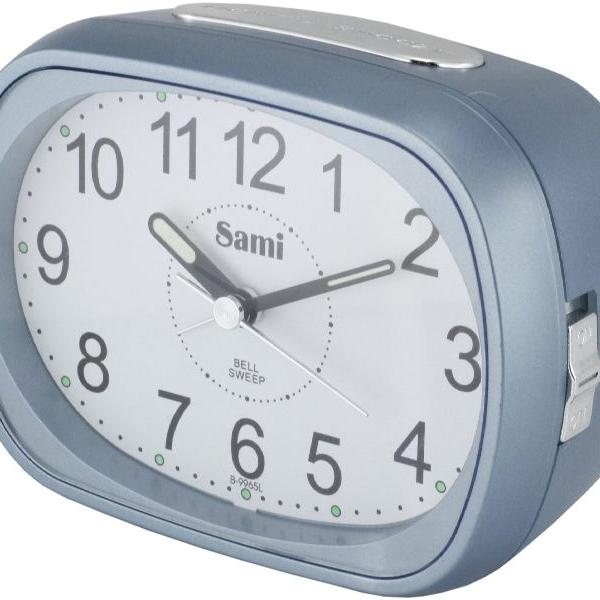 Despertador Oval B - 9965L (Azul) - SAMI