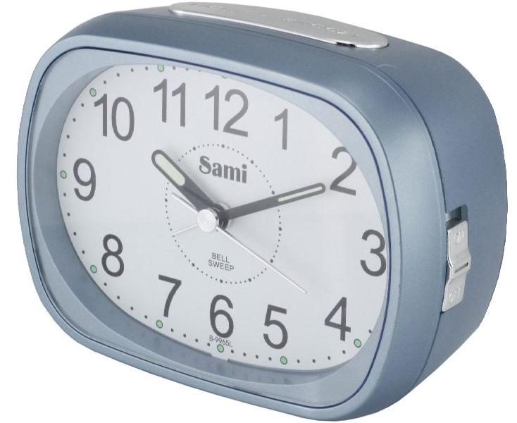 Despertador Oval B - 9965L (Azul) - SAMI