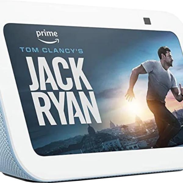 Coluna Portátil Inteligente 3º Geração Echo Show 5 (Azul) - AMAZON