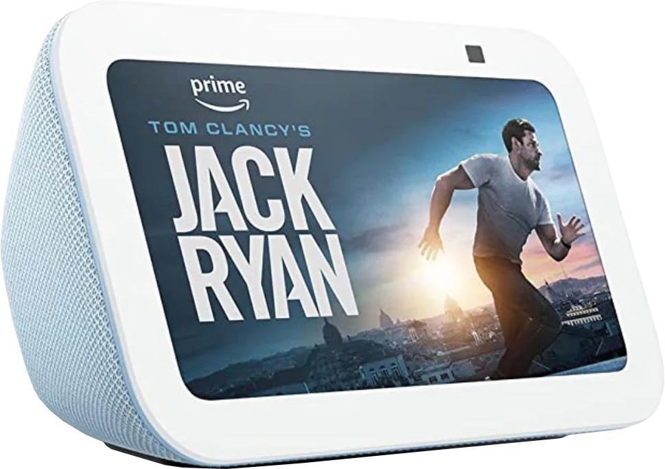 Coluna Portátil Inteligente 3º Geração Echo Show 5 (Azul) - AMAZON