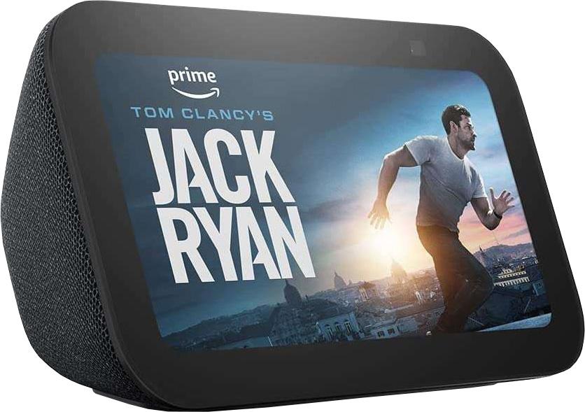 Coluna Portátil Inteligente 3º Geração Echo Show 5 (Preto) - AMAZON