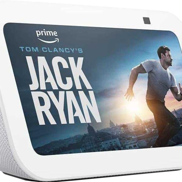 Coluna Portátil Inteligente 3º Geração Echo Show 5 (Branco) - AMAZON