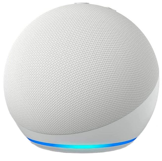 Coluna Inteligente Alexa Echo Dot 5ºGen Wi - Fi c/ Assistente p/ Voz (Branco) - AMAZON
