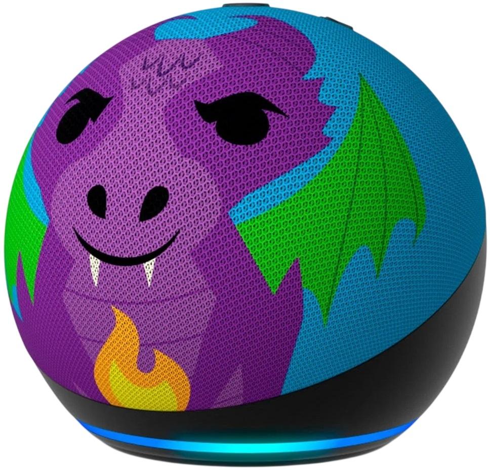 Coluna Inteligente Echo Dot Kids Dragão 5.Gen Wi - Fi - AMAZON