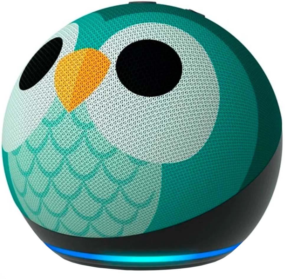 Coluna Inteligente Echo Dot Kids Mocho 5.Gen Wi - Fi - AMAZON