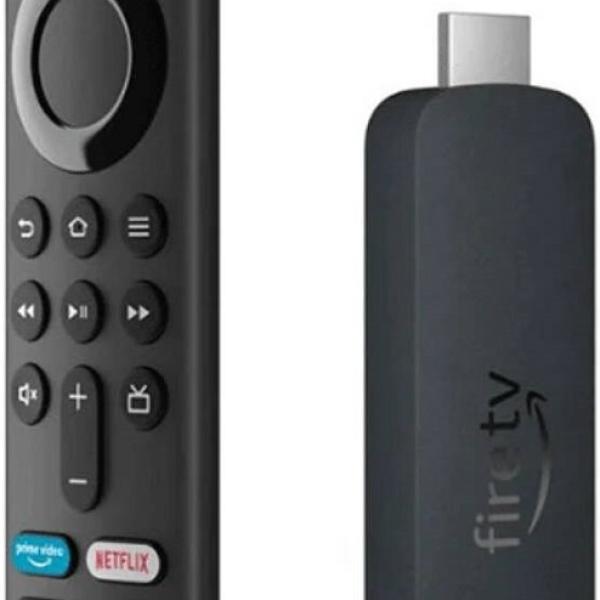 Reprodutor Multimédia Fire TV Stick HDMI 4K Ultra HD Fire OS (Preto) - AMAZON