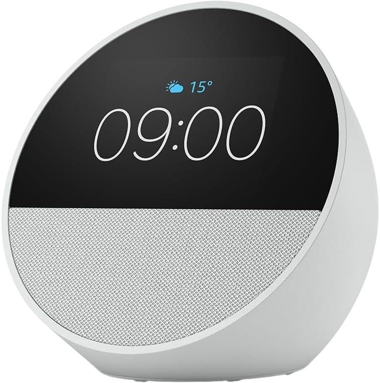 Coluna Inteligente Echo Spot (2024) Branco - AMAZON