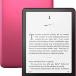 Amazon Kindle Paperwhite Signature Edition Ecrã Tátil 32GB 2024 Wi - Fi (Framboesa Metálico)