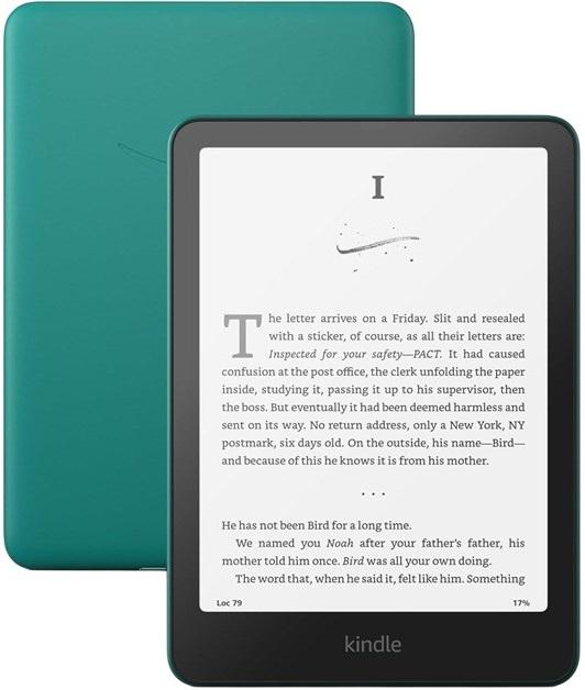 Amazon Kindle 7 (12º Geração) Leitor E - book Ecrã Táctil 16GB Wi - Fi (Verde)