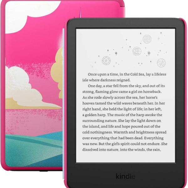 Amazon Kindle 6 Leitor E - Book Ecrã táctil 16GB Wi - Fi (Rosa)