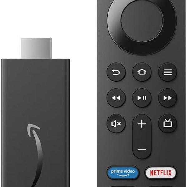 Reprodutor Multimédia Fire TV Stick HDMI Full HD 2024 Fire OS (Preto) - AMAZON