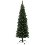 Árvore de Natal 180 cm Árvore de Natal Artificial com 618 Ramos e Suporte de Metal Árvore de Natal para Interior Verde