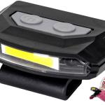 Lanterna LED 1,11W 80Lm c/ Clip para Chapéu