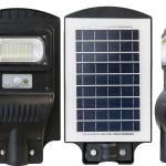 Projector LED 30W Branco F. 6000K 1500Lm a Bateria Solar c/ Sensor Movimento/Crepuscular IP65