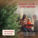 Árvore de Natal Slim 180 cm Árvore de Natal Artificial com 321 Ramos Suporte Metálico Decoração para Interior Verde