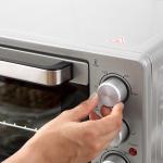 Mini Forno 32L 16000 com 3 Modos de Aquecimento Temperatura até 230 °C Temporizador 52,2x38,1x33,5 cm Prata