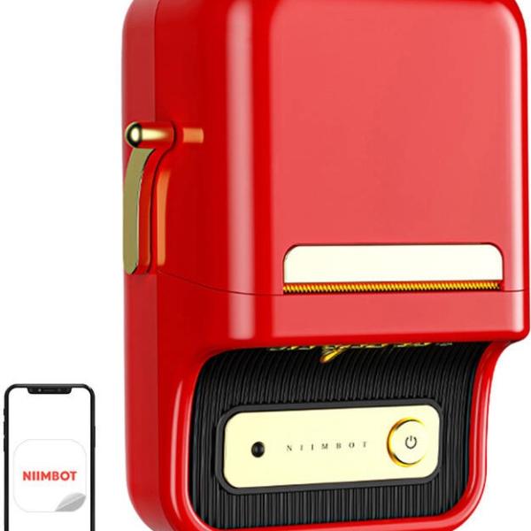 Impressora Térmica de Etiquetas Portátil B21S (Vemelho) - NIIMBOT