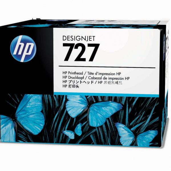 Cabeça de Impressão 727 Designjet T1500 Ciano / Cinzento / Magenta / Preto / Amarelo - HP