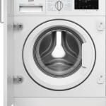 Máquina de Lavar Roupa de Encastre EnergySpin SteamCure B3WBT48435WB 8Kg 1400RPM (Branco) - BEKO