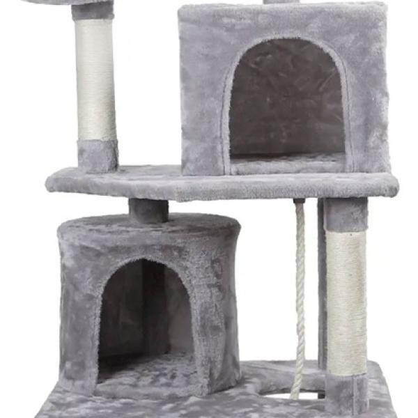 Árvore/Arranhador p/ Gatos (Cinza)