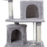 Árvore/Arranhador p/ Gatos (Cinza)