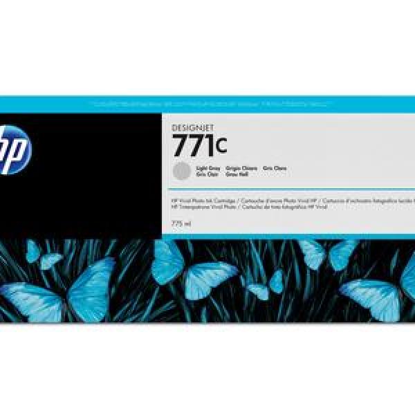 HP 771C 775páginas Cinzento Claro tinteiro