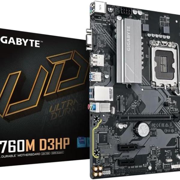 Motherboard Micro - ATX Intel B760 Express LGA 1700 B760M D3HP - GIGABYTE
