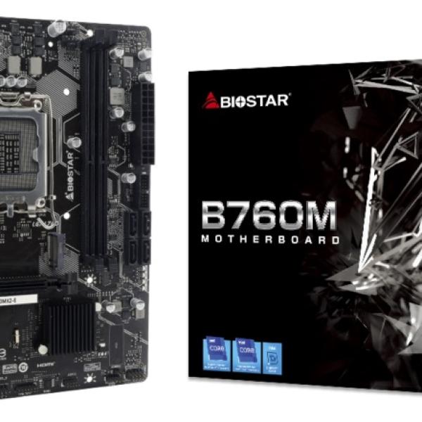 Motherboard Micro ATX Intel B760MX2 - E LGA 1700 B760 - BIOSTAR
