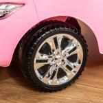 Carro Andador para Crianças de 18 - 36 Meses com Faróis Música Buzina Volante Compartimento de Armazenamento e Alça para Empurrar 63,5x28x36 Rosa
