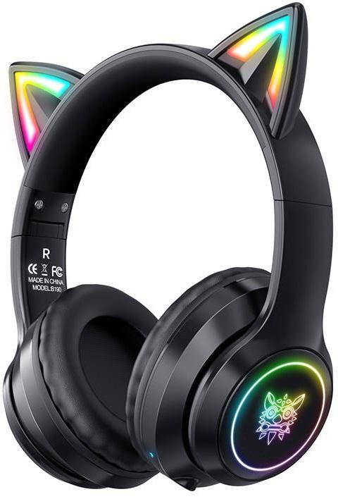 Auscultadores Headset Bluetooth B90 RGB (Preto) - ONIKUMA