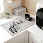 Máquina de Secar Roupa 4 kg 800W com Função Anti - Vincos Esterilização 5 Programas Carga Frontal 48x40x56 cm Branco